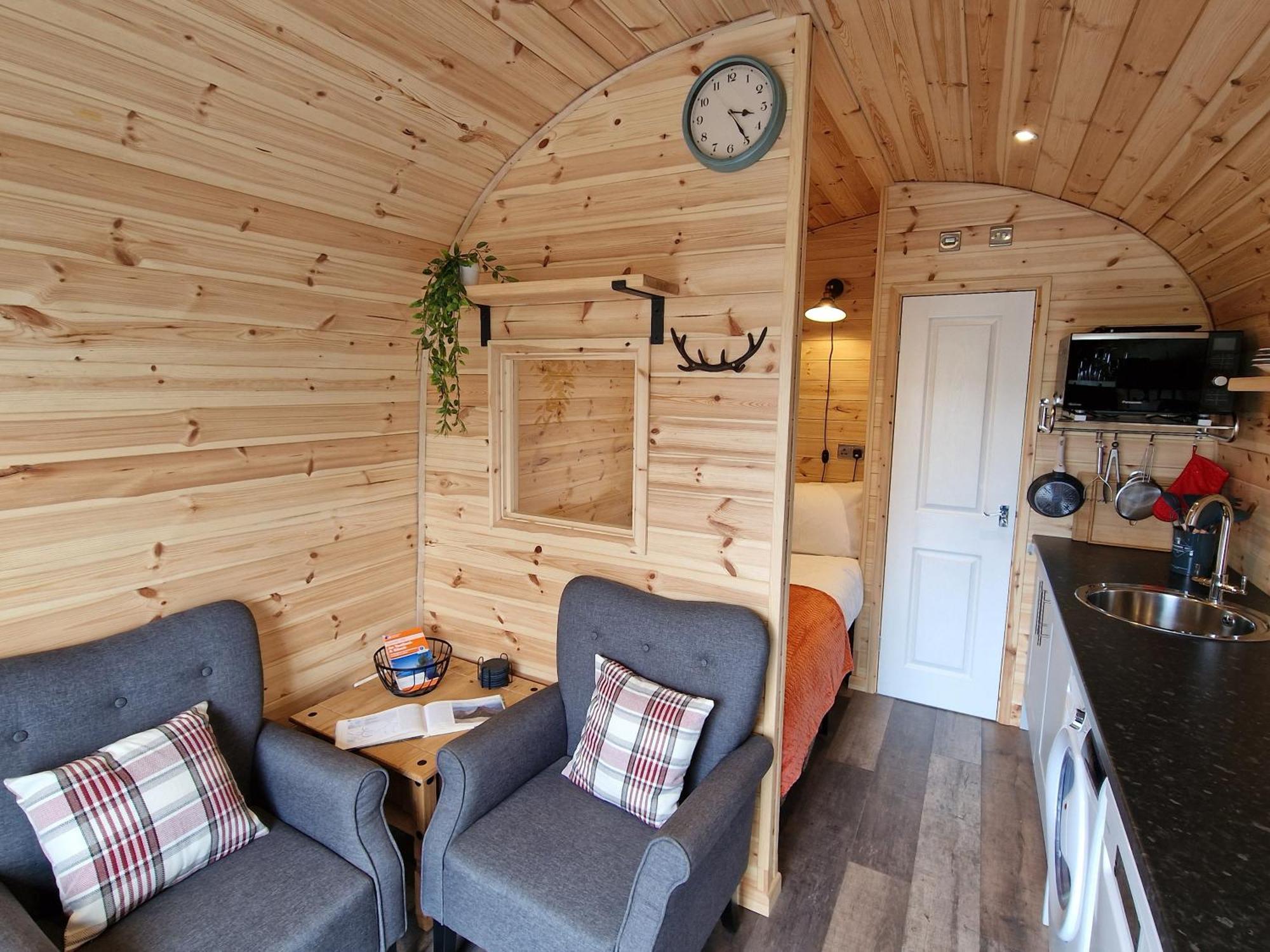 Ferienwohnung Rowan Gorgeous Glamping Hideaway Durnamuck Exterior foto