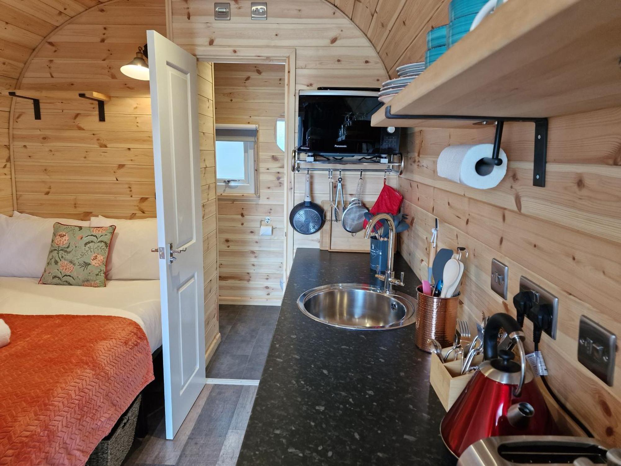 Ferienwohnung Rowan Gorgeous Glamping Hideaway Durnamuck Exterior foto