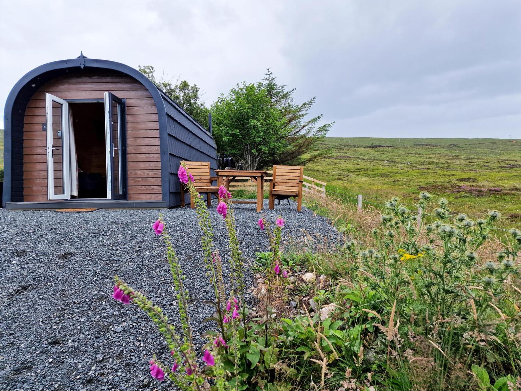 Ferienwohnung Rowan Gorgeous Glamping Hideaway Durnamuck Exterior foto