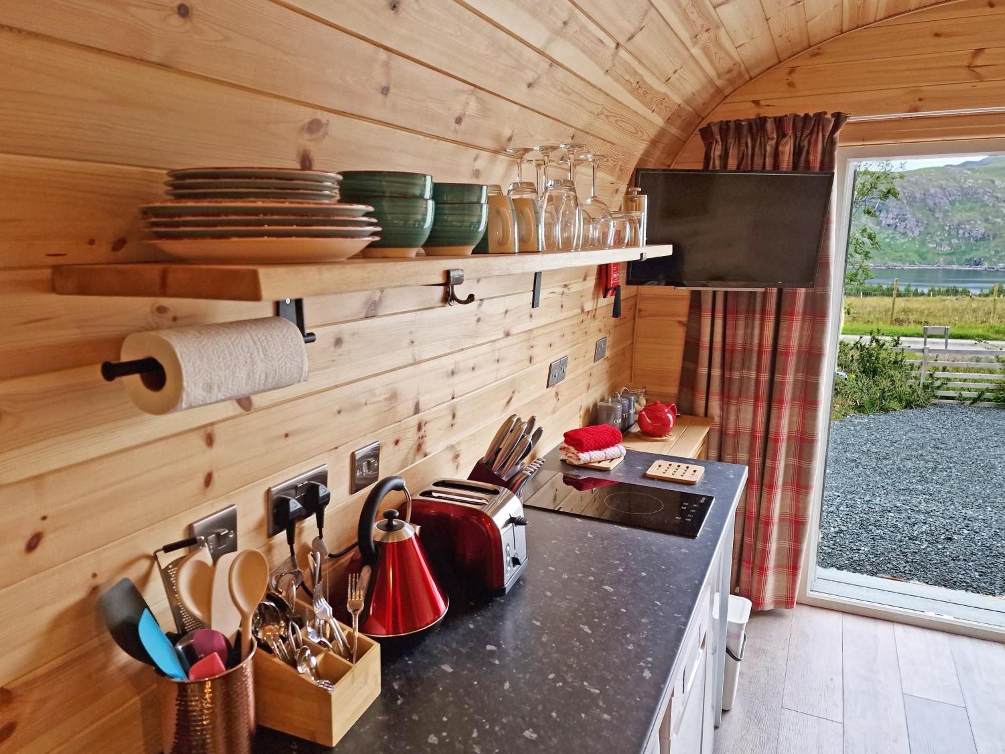 Ferienwohnung Rowan Gorgeous Glamping Hideaway Durnamuck Exterior foto