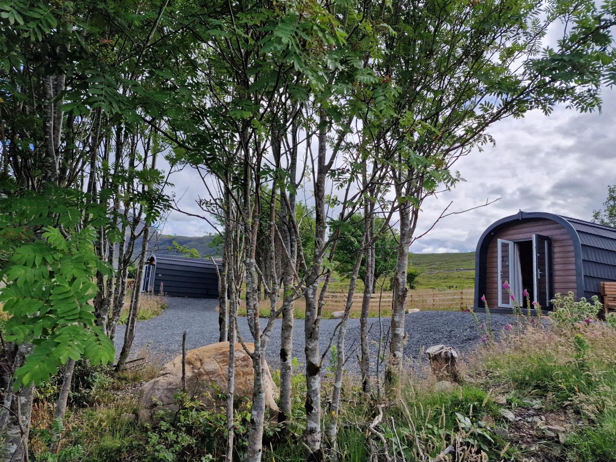 Ferienwohnung Rowan Gorgeous Glamping Hideaway Durnamuck Exterior foto